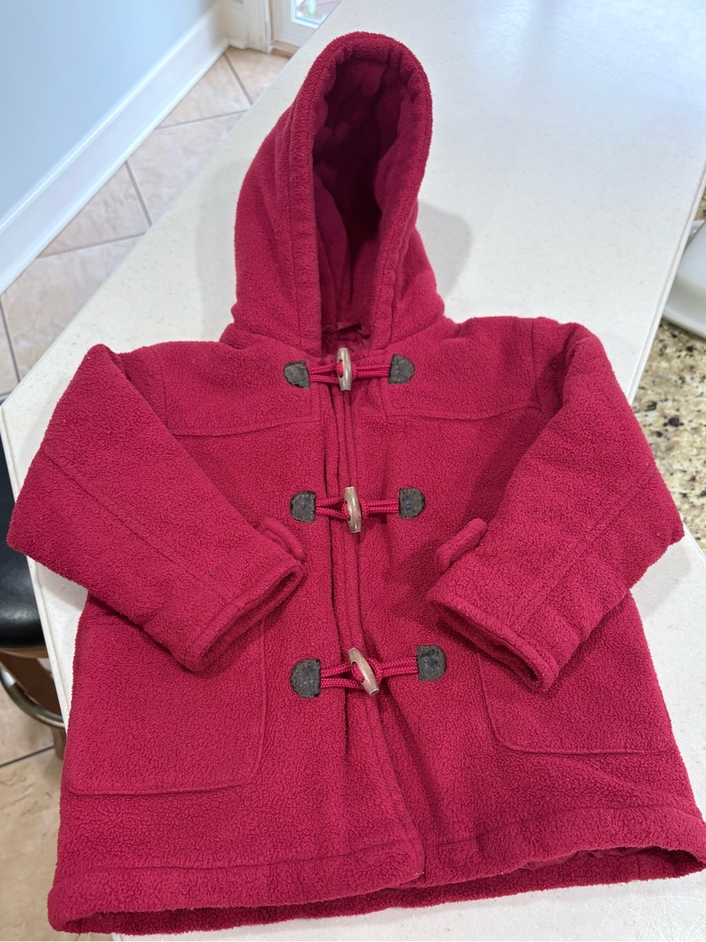 Oshkosh vintage toddler hooded fleece.